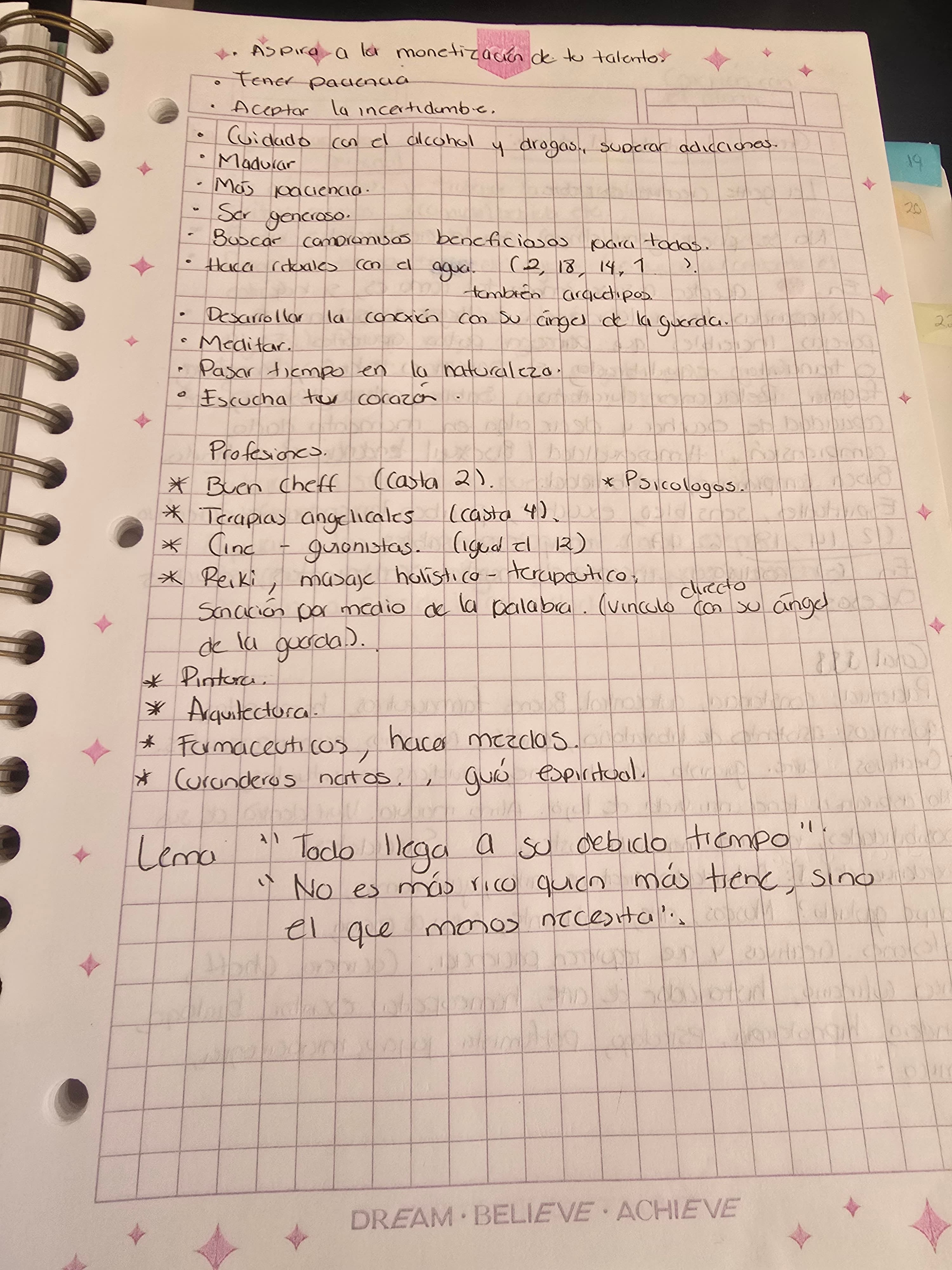 Energía 14: La Templanza