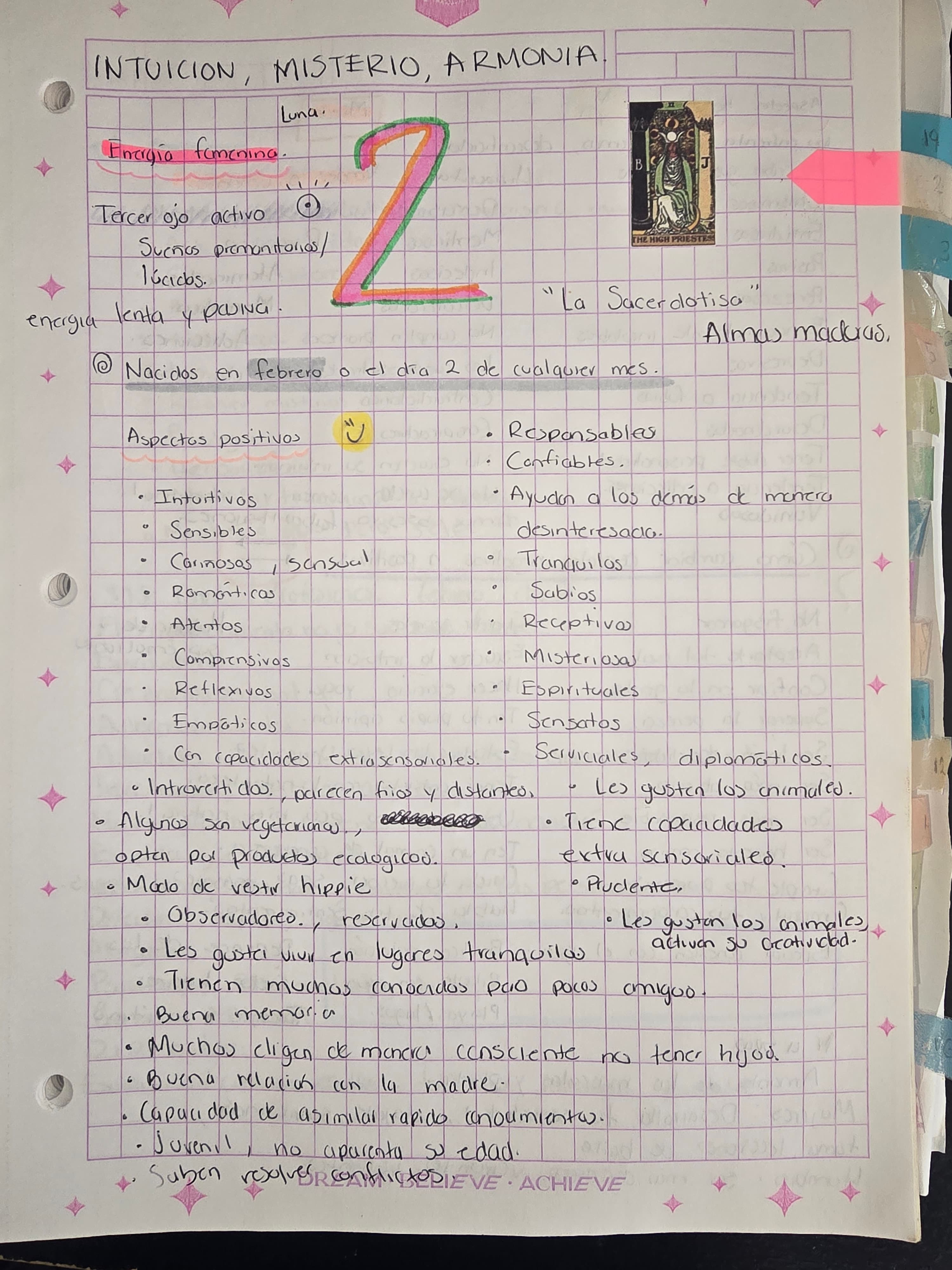 Energía 2: La Sacerdotisa