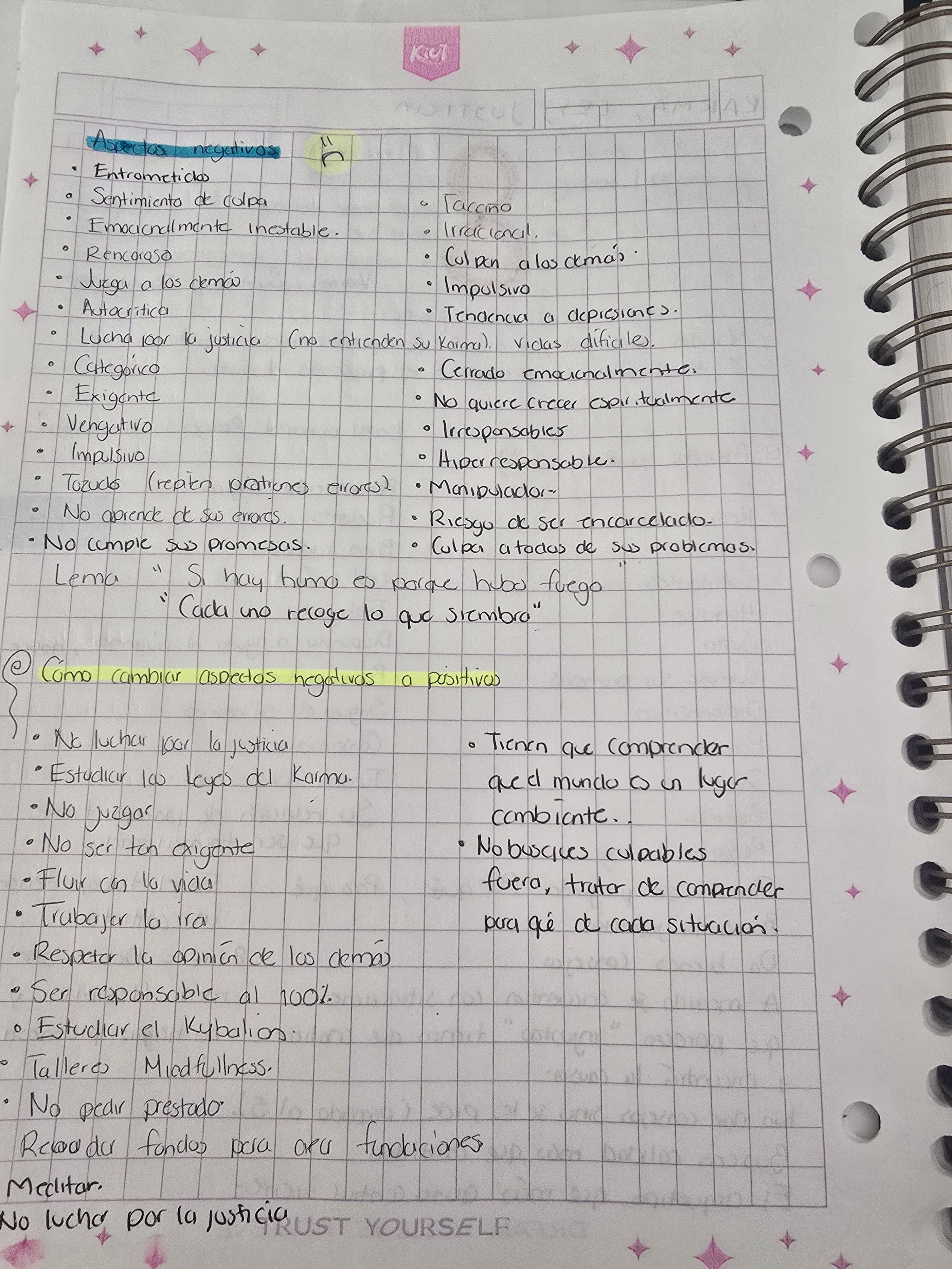 Energía 8: La Justicia
