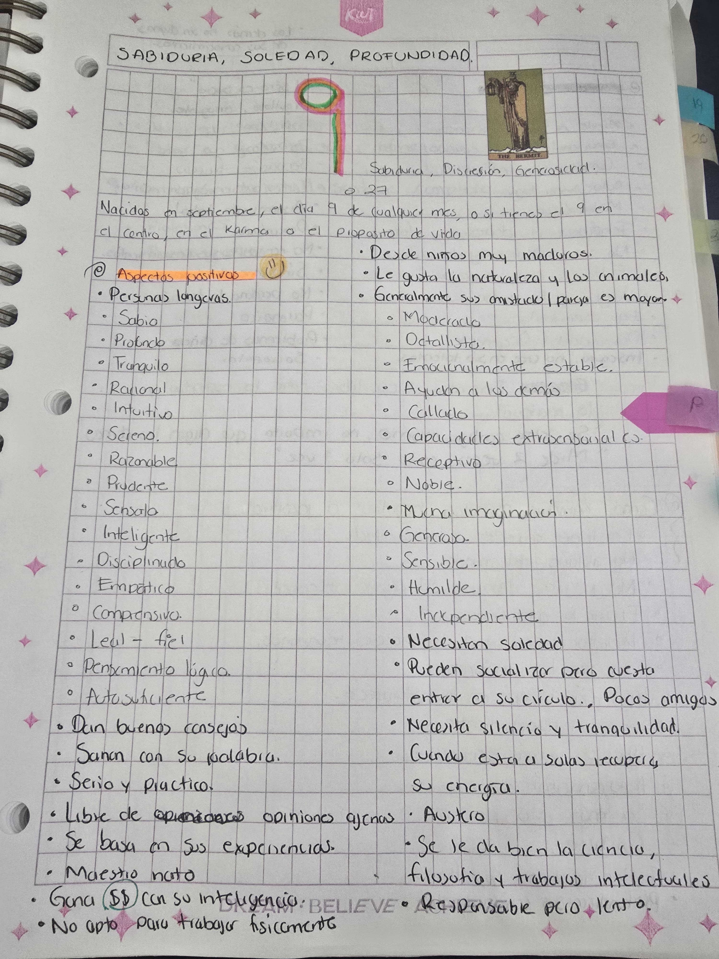 Energía 9: El Ermitaño